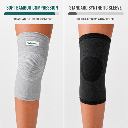 Premium Bamboo Knee Sleeve (Single)